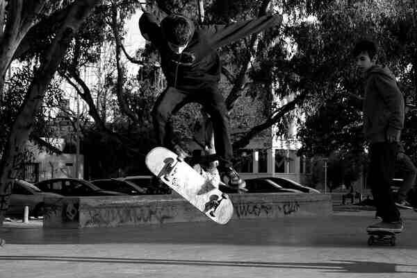 Les figures, tricks de skate - skate genève