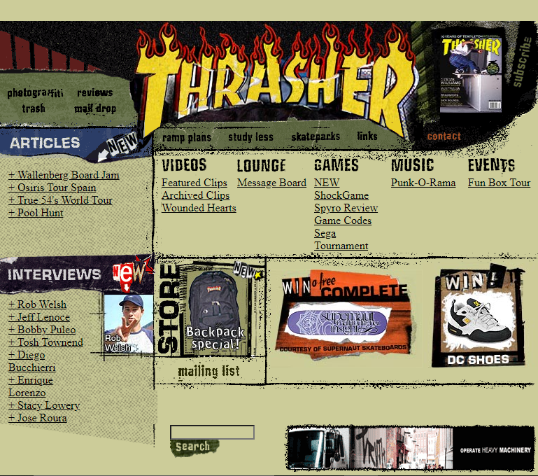 L’histoire de Thrasher